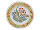 KellinghusenRound plater with flowers 19th century