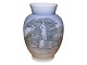 Royal Copenhagen Vase med statue af Den Tabre Landsoldat i Fredericia