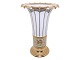 Royal CopenhagenHetsch vase med guldkanter og grøn dekoration