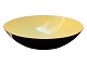 Krenit Large and rare bright yellow krenit bowl 38.5 cm.