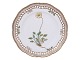 Flora DanicaFrokosttallerken med gennembrudt kant 22,5 cm. #3554