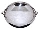 Georg Jensen sterling sølvStor rund skål med håndtag fra 1933-1944