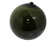HolmegaardLarge dark green decoration ball 12 cm.