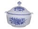 Blå Blomst Tidlig rund suppeterrin fra ca. 1820